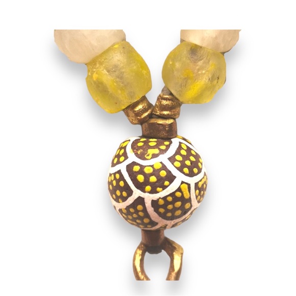 Vintage African trades bead necklace - Picture 5 of 9